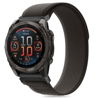 Tech-Protect Nylon Apyrankė Garmin Fenix 5X / 5X PLUS / 6X / 6X Pro / 7X / 8 (51MM) - Juodas 2