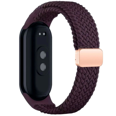 Tech-Protect NylonMag Apyrankė Xiaomi Smart Band 8 / 9 / NFC - violetinis 1