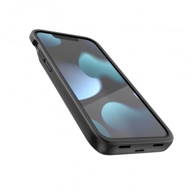 Tech-Protect PowerCase dėklas iPhone 12 mini / 13 mini4700mAh power bank - Juodas 5