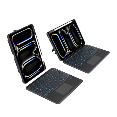 Tech-Protect SC Mag Pen + Keyboard case iPad Pro 11&quot; 5th generation (2024) - juodas 6