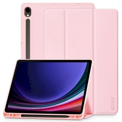 Tech-Protect SC Pen Dėklas Samsung Galaxy Tab S9 FE 10.9 X510 / X516B - Rožinis