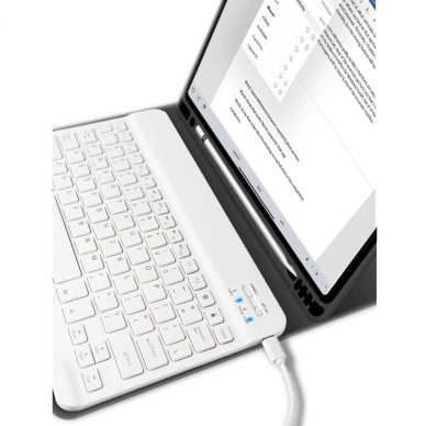 Tech-Protect SC Pen + Keyboard Dėklas klaviatūra iPad 10.2 2019-2021 - Juodas 4