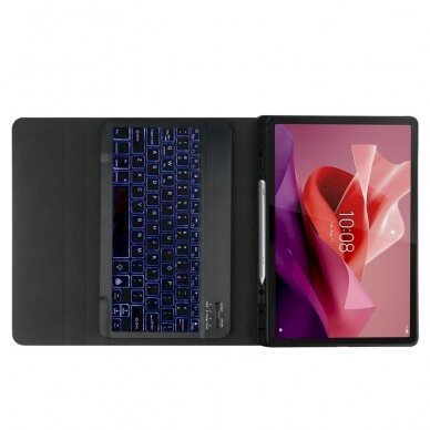 Tech-Protect SC Pen + Keyboard Dėklas klaviatūra Lenovo Tab P12 12.7 TB-370 - Juodas 4