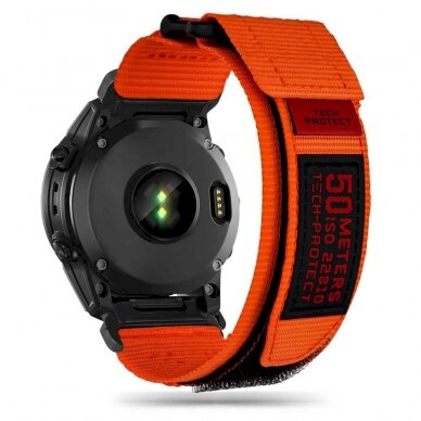 Tech-Protect Scout Pro 2 Apyrankė Garmin Fenix ​​3 / 5X / 3HR / 5X Plus / 6X / 6X Pro / 7X - orange