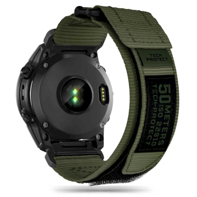 Tech-Protect Scout Pro Apyrankė Garmin Fenix ​​3 / 5X / 3HR / 5X Plus / 6X / 6X Pro / 7X - žalias