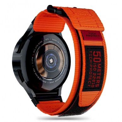 Tech-Protect Scout Pro Apyrankė Samsung Galaxy Watch 4 / 5 / 5 Pro / 6 / 7 / FE - Orange