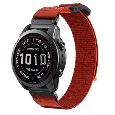 Tech-Protect Scout Apyrankė Garmin Fenix ​​3 / 5X / 3HR / 5X Plus / 6X / 6X Pro / 7X - orange 6