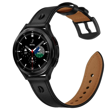 Tech-Protect Screwband Samsung Galaxy Watch 4 / 5 / 5 Pro / 6 / 7 / FE - Juodas 5