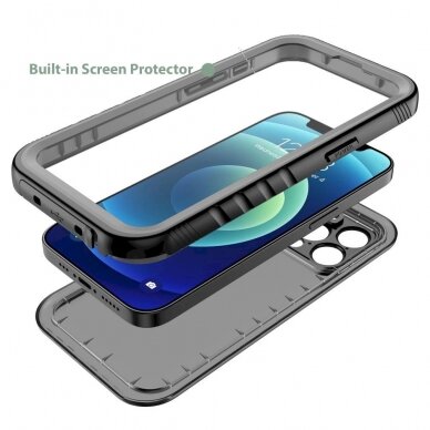 Tech-Protect ShellBox Dėklas waterproof IP68 iPhone 7 / 8 / SE 2020 / 2022 - Juodas 4