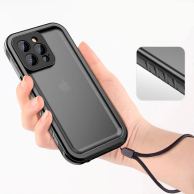 Tech-Protect ShellBox waterproof IP68 Dėklas iPhone 11 - Juodas 6