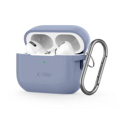 Tech-Protect Silicone Hook Apple AirPods Pro 1 / 2 Dėklas - Mėlynas