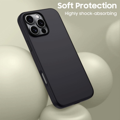 Tech-Protect Silicone MagSafe Dėklas iPhone 16 Pro Max - Juodas 2