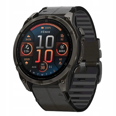 Tech-Protect Silicone PU Apyrankė Garmin Fenix 5X / 5X Plus / 6X / 6X Pro / 7X / 8 (51 mm) - Juodas 2