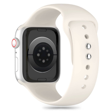 Tech-Protect Silicone Apyrankė Apple Watch 4 / 5 / 6 / 7 / 8 / 9 / SE (38 / 40 / 41 mm) - Smėlinis 1