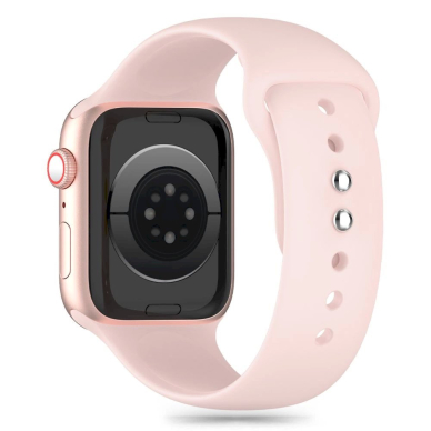 Tech-Protect Silicone Apyrankė Apple Watch 4 / 5 / 6 / 7 / 8 / 9 / SE (38 / 40 / 41 mm) - Rožinis 1