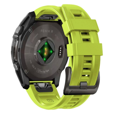 Tech-Protect Silicone Apyrankė Garmin Fenix 5X / 5X Plus / 6X / 6X Pro / 7X / 8 (51 mm) - Žalias 1