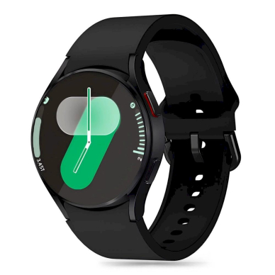 Tech-Protect Silicone Apyrankė Samsung Galaxy Watch 4 / 5 / 5 Pro / 6 / 7 / FE - Juodas