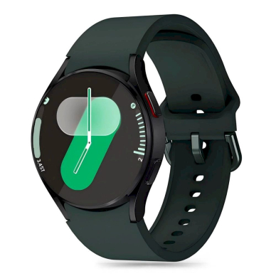 Tech-Protect Silicone Apyrankė Samsung Galaxy Watch 4 / 5 / 5 Pro / 6 / 7 / FE - Žalias