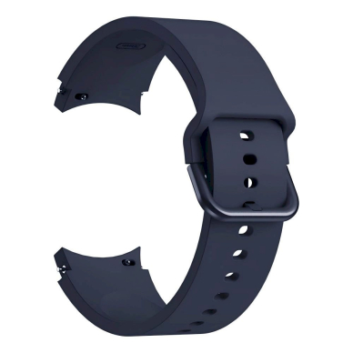 Tech-Protect Silicone Apyrankė Samsung Galaxy Watch 4 / 5 / 5 Pro / 6 / 7 / FE - Navy Blue 2