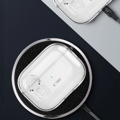 Tech-Protect Slim Hook Dėklas AirPods 1 / 2 - Skaidrus 5