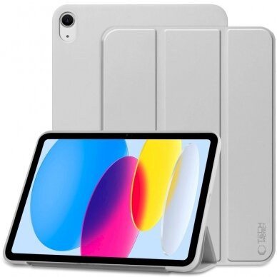 Tech-Protect SmartCase Dėklas iPad 10.9 2022 - pilkas