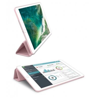 Tech-Protect SmartCase Dėklas iPad 9.7&#39&#39 5 / 6 / 2017-2018 - Rožinis 5