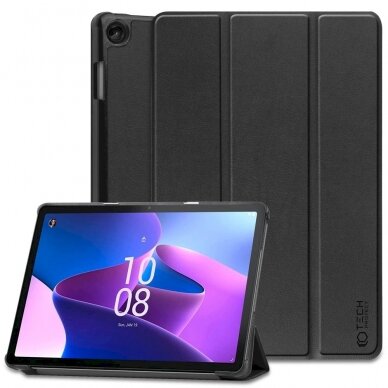 Tech-Protect SmartCase Dėklas Lenovo Tab M10 Plus (3rd gen.) 10.6 TB-125 / TB-128 - Juodas