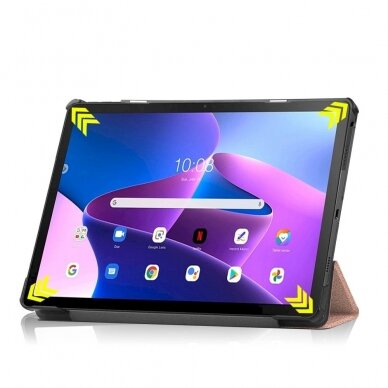 Tech-Protect SmartCase Dėklas Lenovo Tab M10 Plus (3rd gen.) 10.6 TB-125 / TB-128 - Rožinis 3