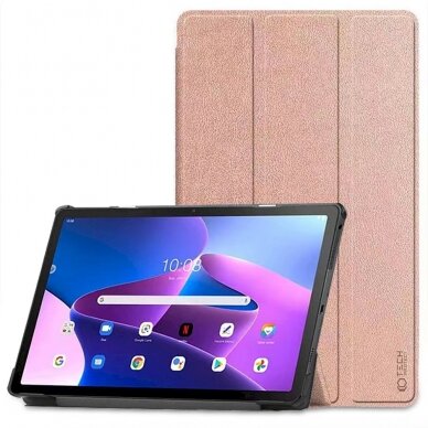 Tech-Protect SmartCase Dėklas Lenovo Tab M10 Plus (3rd gen.) 10.6 TB-125 / TB-128 - Rožinis 4