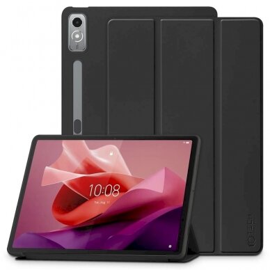 Tech-Protect SmartDėklas Dėklas Lenovo Tab P12 12.7 TB-370 - Juodas