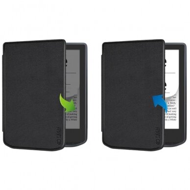 Tech-Protect SmartCase Dėklas PocketBook Verse / Verse Pro - Juodas 2