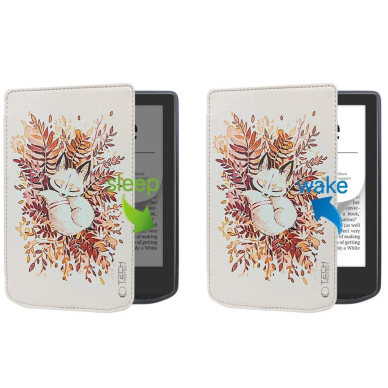 Dėklas Tech-Protect Smart PocketBook Verse / Verse Pro - Smėlinis 3