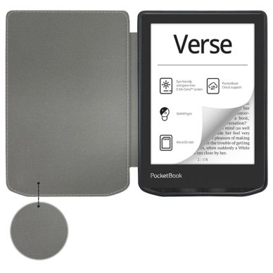 Dėklas Tech-Protect Smart PocketBook Verse / Verse Pro - Smėlinis 5