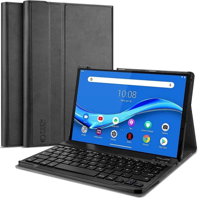 Tech-Protect SmartCase + Keyboard casekeyboard Lenovo Tab M10 (3rd generation) 10.1 TB-328 - Juodas