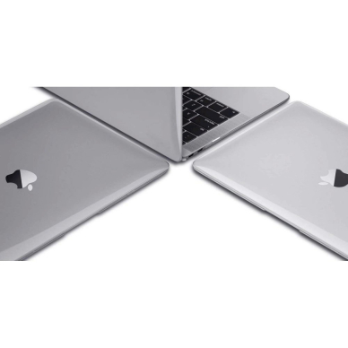 Tech-Protect SmartShell Dėklas MacBook Air 13&#39&#39 2018-2020 - Permatomas 4