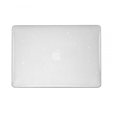 Tech-Protect SmartShell Dėklas MacBook Air 13 2018-2020 - Permatomas glitter 3