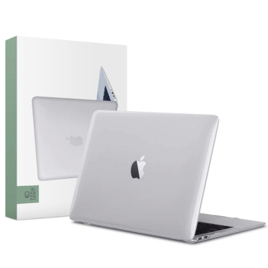 Tech-Protect SmartShell Dėklas MacBook Air 13&#39&#39 2018-2020 - Permatomas