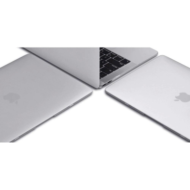 Tech-Protect SmartShell Dėklas MacBook Air 13 M2 / M3 / 2022-2024 - Permatomas glitter 2