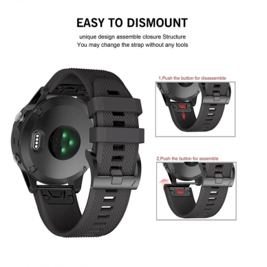 Tech-Protect Smooth Dėklas Garmin Fenix ​​3 / 5X / 3HR / 5X Plus / 6X / 6X Pro / 7X - Juodas 2