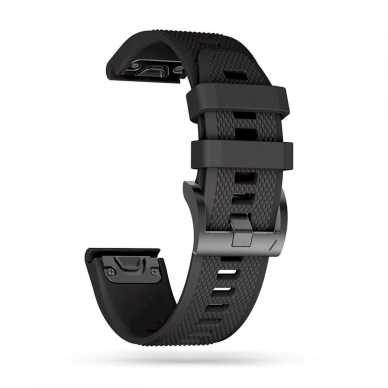 Tech-Protect Smooth Dėklas Garmin Fenix ​​5 / 6 / 6 Pro / 7 - Juodas