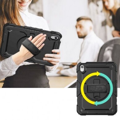 Tech-Protect Solid360 Dėklas iPad 10.9 2022 - Juodas 5