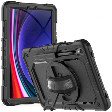 Tech-Protect Solid360 Dėklas Samsung Galaxy Tab S9 11 X710 / X716B - Juodas