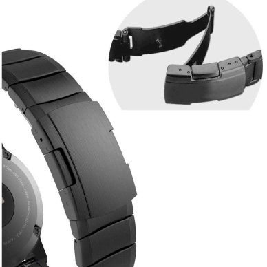 Tech-Protect SteelBand Apyrankė Garmin Fenix ​​5/6/6 Pro/7 - Juodas 5