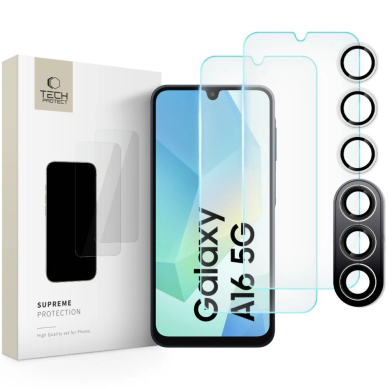 Tech-Protect Supreme Set  Apsauginis stiklas Samsung Galaxy A16 4G / 5G - Transparent