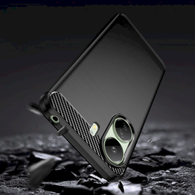 Tech-Protect TPUCarbon Dėklas Xiaomi Redmi 13C / Poco C65 - Juodas 2