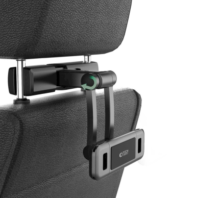 Tech-Protect V2 Automobilinis laikiklis telescopic headrest phone / tablet - Juodas 6