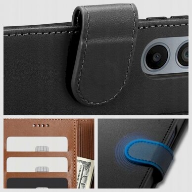 Tech-Protect Wallet Dėklas Motorola Edge 40 Neo - Juodas 3