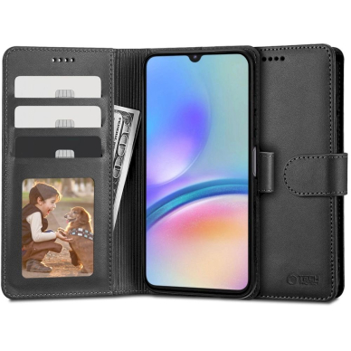 Tech-Protect Wallet Dėklas Samsung Galaxy A05S - Juodas