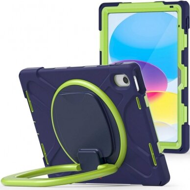 Tech-Protect X-Armor Dėklas iPad 10.9 2022 - navy blue žalias