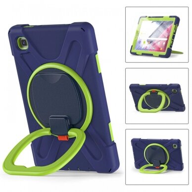 Tech-Protect X-Armor Dėklas Samsung Galaxy Tab A7 Lite 8.7 T220 / T225 - navy blue-green 1